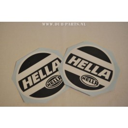 Hella fog/high beam headlight stickers