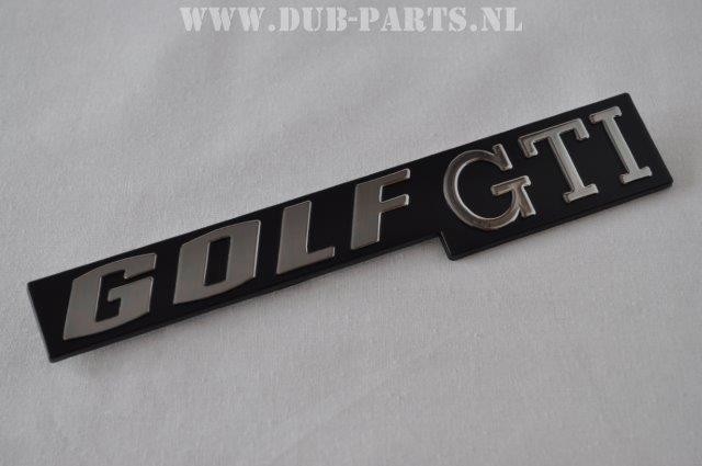 Golf GTI rear emblem