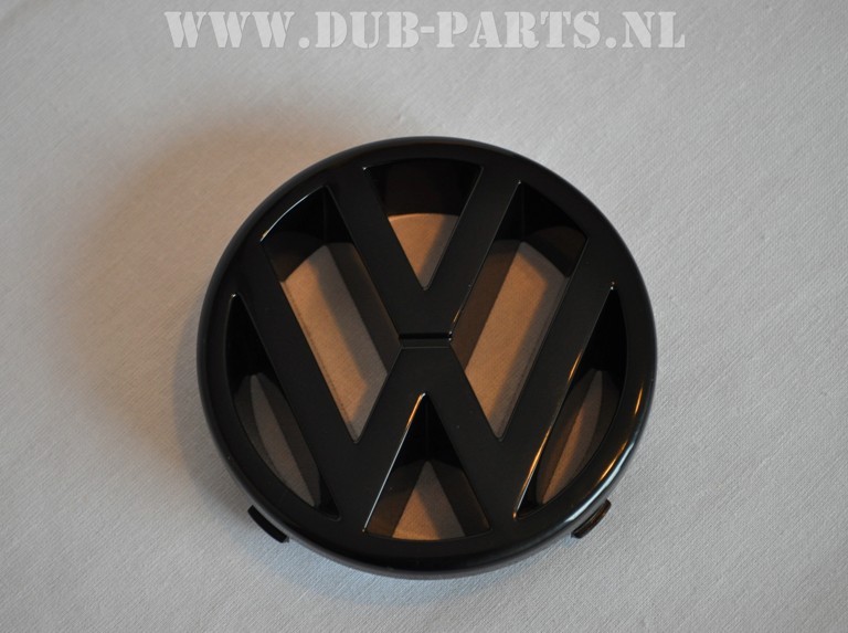 VW grill logo black